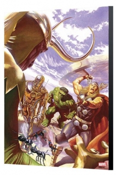 Marvel Avengers Collection Holzdruck All-New, All-Different Avengers 1 - Alex Ross 40 x 60 cm