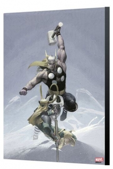 Marvel Avengers Collection Holzdruck Loki 3 - Esad Ribic 40 x 60 cm