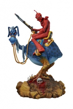 William Stouts Red Rider Statue 33 cm