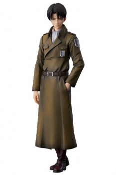 Attack on Titan PVC Statue Levi Coat Style 22 cm