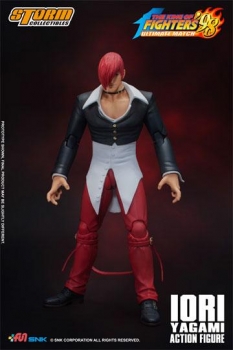 King of Fighters 98: Ultimate Match Actionfigur 1/12 Iori Yagami 17 cm