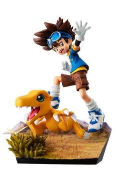 Digimon Adventure G.E.M. Serie PVC Statue Taichi Yagami & Agumon 20th Anniversary 12 cm