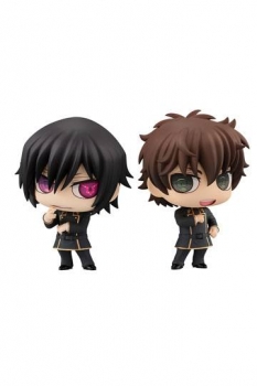 Code Geass Chimimega Buddy Series Minifiguren 2er-Pack Lelouch & Suzaku 7 cm