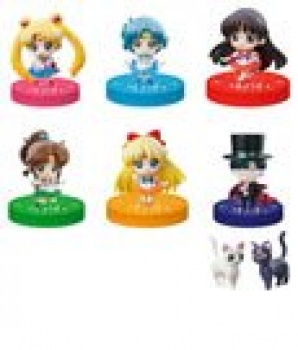 Sailor Moon Petit Chara Sammelfiguren Puchitto Oshioki yo! 2020 Ver. Limited Set 5 cm