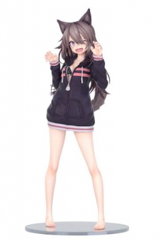 Original Character Statue 1/7 Hoodie Wolf Girl Illustration by Syugao 21 cm