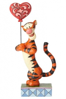 Disney Traditions Statue Tigger with Heart Balloon (Winnie Puuh) 19 cm