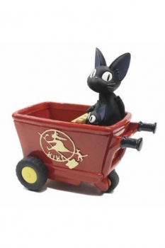 Kikis kleiner Lieferservice Blumentopf Jiji Red Handcart 20 cm