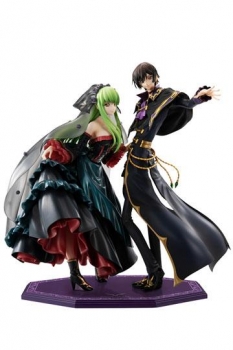 Code Geass: Resurrection Lelouch G.E.M. PVC Statuen 1/8 C.C. & L.L. 22 - 24 cm