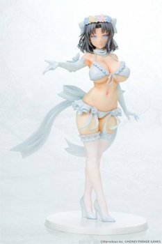 Shinobi Master Senran Kagura: New Link PVC Statue 1/7 Yumi Wedding 2018 White Ver. 24 cm