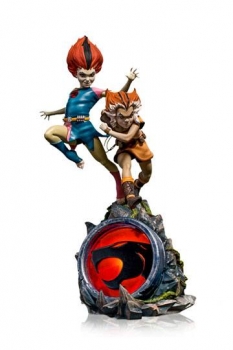 Thundercats BDS Art Scale Statue 1/10 WilyKit & WilyKat Deluxe 22 cm