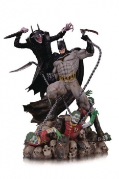 DC Comics Battle Statue Batman Who Laughs vs. Batman 33 cm