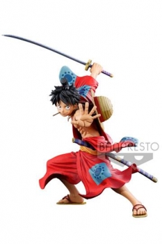 One Piece Master Stars Piece PVC Statue Monkey D. Ruffy Manga Dimensions 19 cm