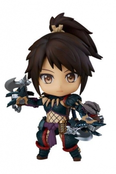 Monster Hunter World Iceborne Nendoroid Actionfigur Hunter: Female Nargacuga Alpha Armor Ver. DX