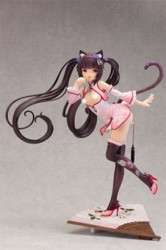 Nekopara PVC Statue 1/6 Chocola Chinese Dress edition illustration by Sayori DX Ver. 24 cm