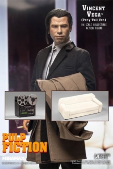 Pulp Fiction My Favourite Movie Actionfigur 1/6 Vincent Vega 2.0 (Pony Tail) Deluxe Version 30 cm