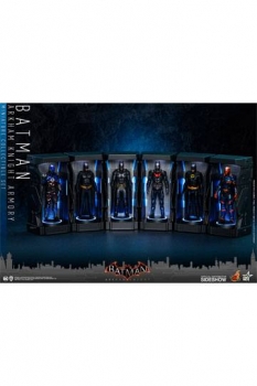 Batman: Arkham Knight Miniaturen-Diorama-Set Armory 12 cm