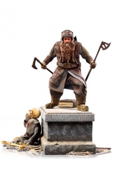 Herr der Ringe Deluxe BDS Art Scale Statue 1/10 Gimli 21 cm