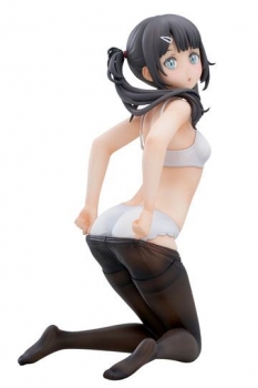 Black Tights Deep PVC Statue Kantoku Sukima Tights 20 cm