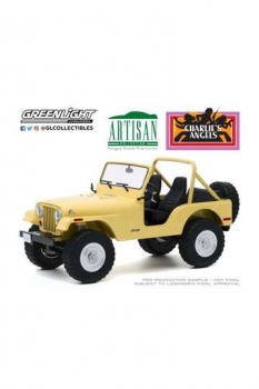 3 Engel für Charlie Diecast Modell 1/18 1980 Jeep CJ-5