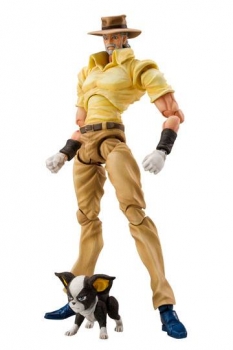 JoJos Bizarre Adventure Super Action Actionfigur Chozokado (Joseph Joestar & Iggy) 15 cm