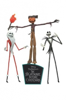 Nightmare before Christmas Actionfiguren 3er-Pack The Jobs of Jack Skellington 18 cm