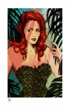 DC Comics Kunstdruck Poison Ivy 43 x 64 cm - ungerahmt - Weltweit limitiert auf 300 Stück!