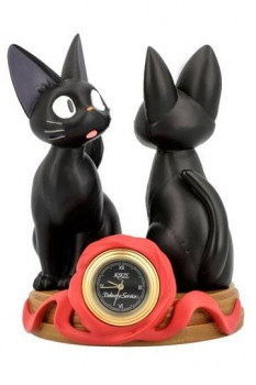 Kikis kleiner Lieferservice Tischuhr Jiji & Soft Toy Jiji 11 cm