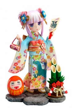 Miss Kobayashis Dragon Maid PVC Statue 1/7 Kanna Finest Kimono 17 cm