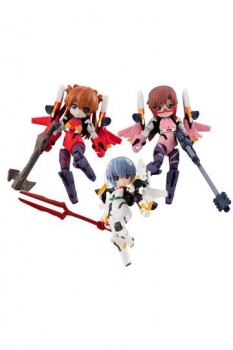 Evangelion Desktop Army Actionfiguren 8 cm Sortiment Movie Version