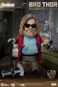 Avengers: Endgame Egg Attack Actionfigur Bro Thor Beast Kingdom Exclusive 17 cm Weltweit auf 3000 Stück limitiert.