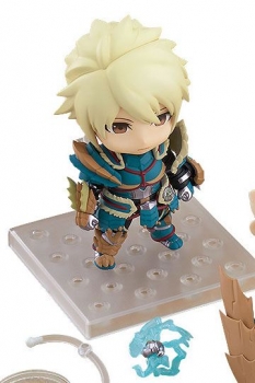 Monster Hunter World Iceborne Nendoroid Actionfigur Hunter: Male Zinogre Alpha Armor Ver. DX 10 cm