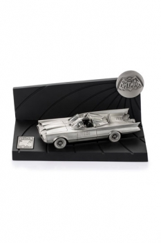 Batman 1966 Pewter Collectible Statue Batman 80th Classic Batmobile Limited Edition 19 cm Limitiert auf 3000 Stück.