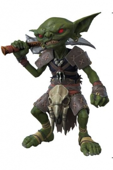 Pathfinder Life-Size Statue Goblin (Schaumgummi/Latex) 91 cm