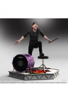 Metallica Rock Iconz Statue Lars Ulrich Limited Edition 22 cm auf 3000 Stück limitiert