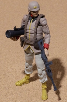 Mobile Suit Gundam G.M.G. Actionfigur Earth Federation Army Soldier 02 10 cm