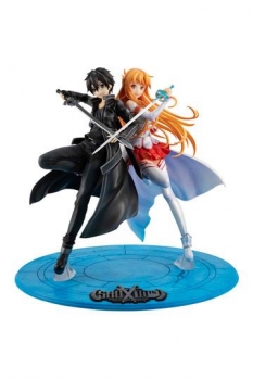 Sword Art Online PVC Statue Lucrea Kirito & Asuna 10th Anniversary 22 cm