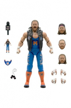 Major Wrestling Podcast Ultimates Actionfigur Wave 1 Brian Myers 18 cm