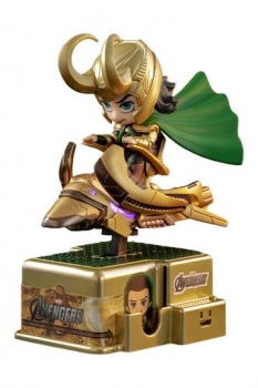 Marvel Avengers CosRider Minifigur mit Sound und Leuchtfunktion Loki 15 cm