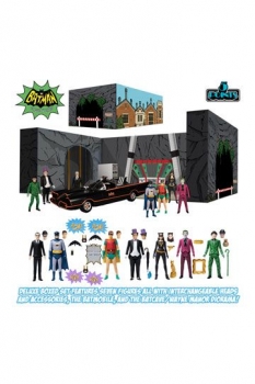 Batman Classic TV Series 5 Points Actionfiguren Deluxe Box Set Batman (1966) 9 cm