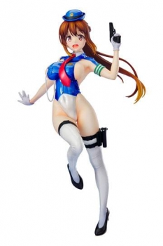 Original Character Thigt Works Series PVC Statue Job1: Cop Asahi Sakurada 25 cm