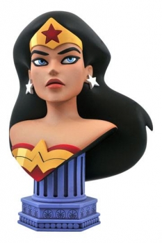 Justice League Animated Legends in 3D Büste 1/2 Wonder Woman 25 cm auf 1000 Stück limitier