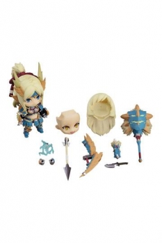 Monster Hunter World Iceborne Nendoroid Actionfigur Hunter Female Zinogre Alpha Armor Ver. DX 10 cm