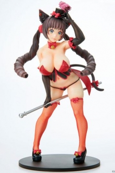 Burlesque Cat PVC Statue 1/7 Bell Black Cat Ver. 25 cm