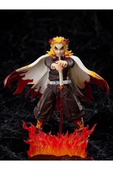 Demon Slayer: Kimetsu no Yaiba The Movie: Mugen Train Actionfigur 1/12 Kyojuro Rengoku 15 cm