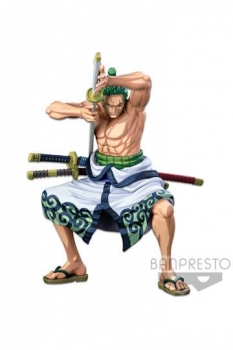 One Piece Master Stars Piece PVC Statue The Roronoa Zoro (Two Dimensions) 22 cm