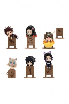 Demon Slayer Kimetsu no Yaiba Ochatomo Series Sammelfiguren 6er-Set 4 cm