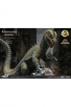 Panik in New York Soft Vinyl Statue Ray Harryhausens Rhedosaurus Color Deluxe Ver. 32 cm  Weltweit auf 500 Stück limitiert.
