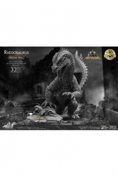 Panik in New York Soft Vinyl Statue Ray Harryhausens Rhedosaurus Monotone Deluxe Ver. 32 cm    Weltweit auf 500 Stück limitiert.