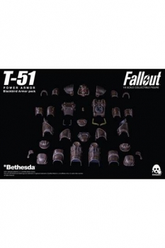 Fallout 4 Zubehör-Set T-51 Power Armor Blackbird für Actionfiguren Power Armor