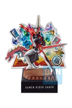 Kamen Rider Ichibansho PVC Statue Kamen Rider Saber (No.02 feat. Legend Kamen Rider) 20 cm